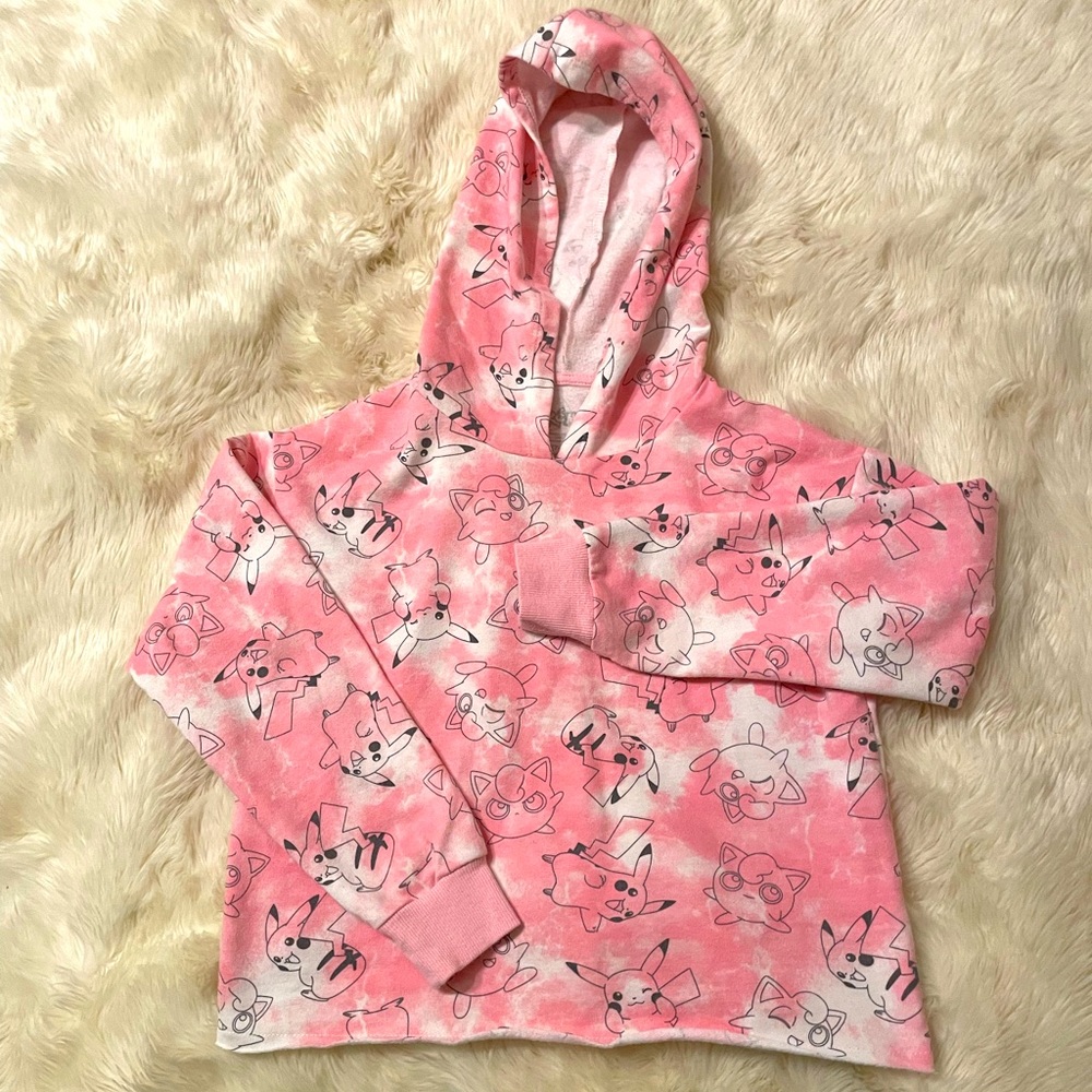 Pokémon hoodie, girls 7/8